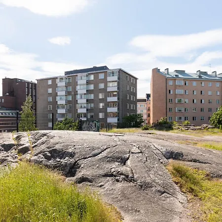 Apartment Family In Kallio Beside Metro W/ Free Parking